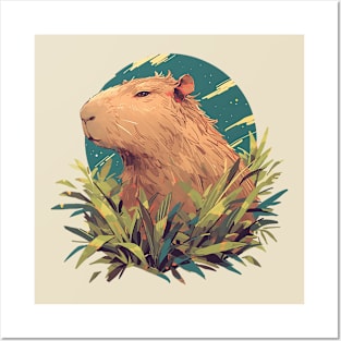 capybara Posters and Art